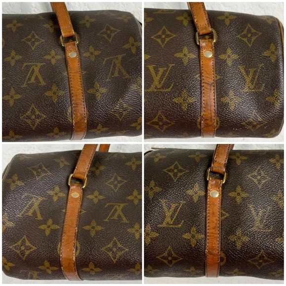 Louis Vuitton Papillon 26 Leather Logomania Bag - Picture 4 of 12